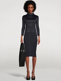 Wafers Midi Dress