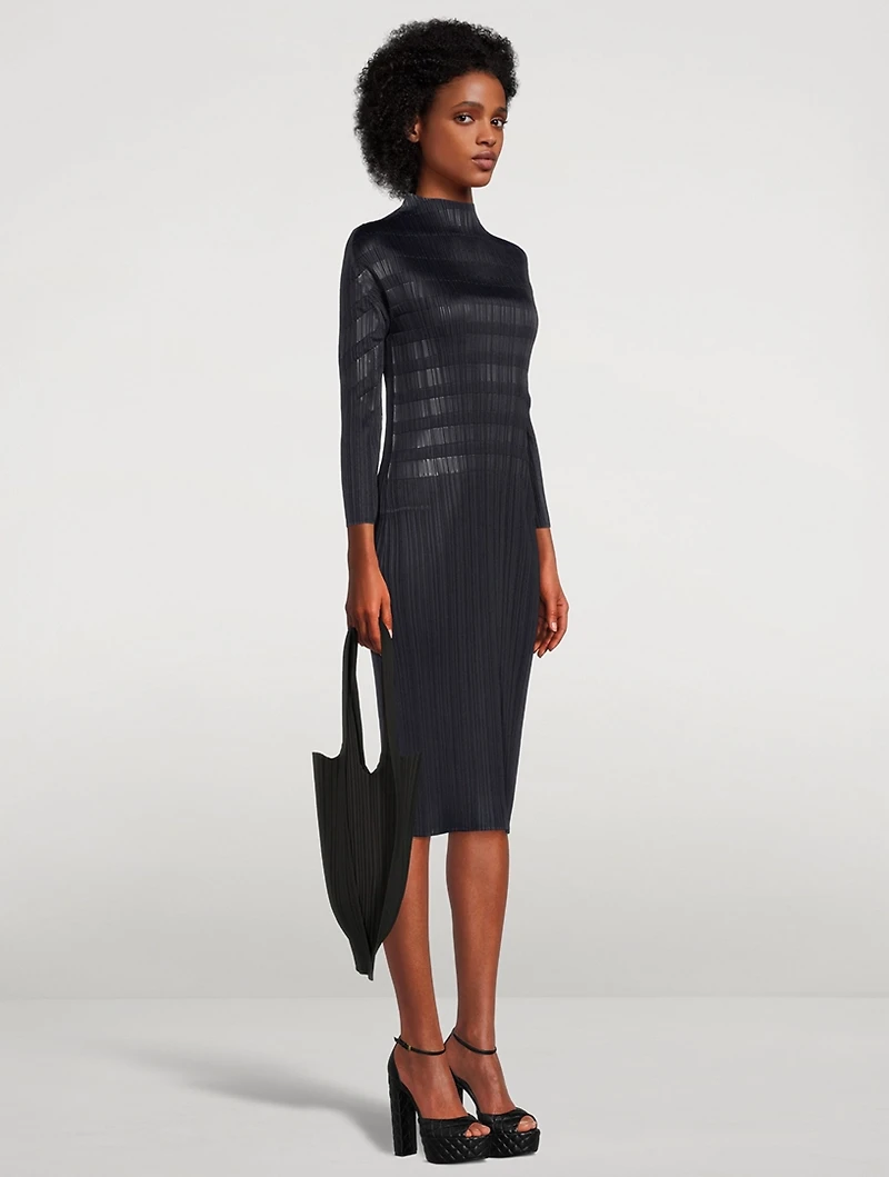 Wafers Midi Dress
