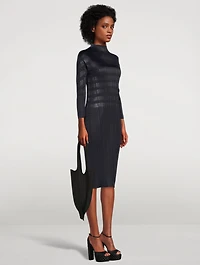 Wafers Midi Dress