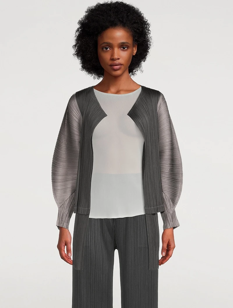 Track Tie Cardigan