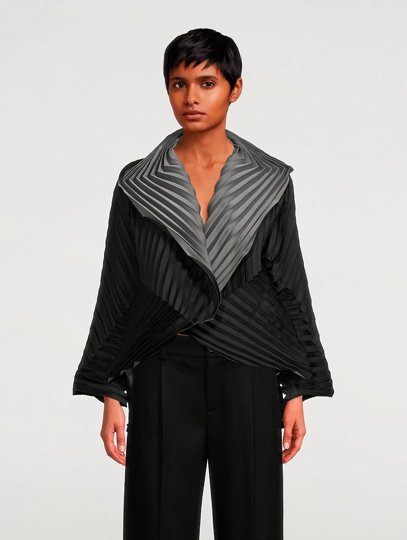 Shell Pleats Jacket