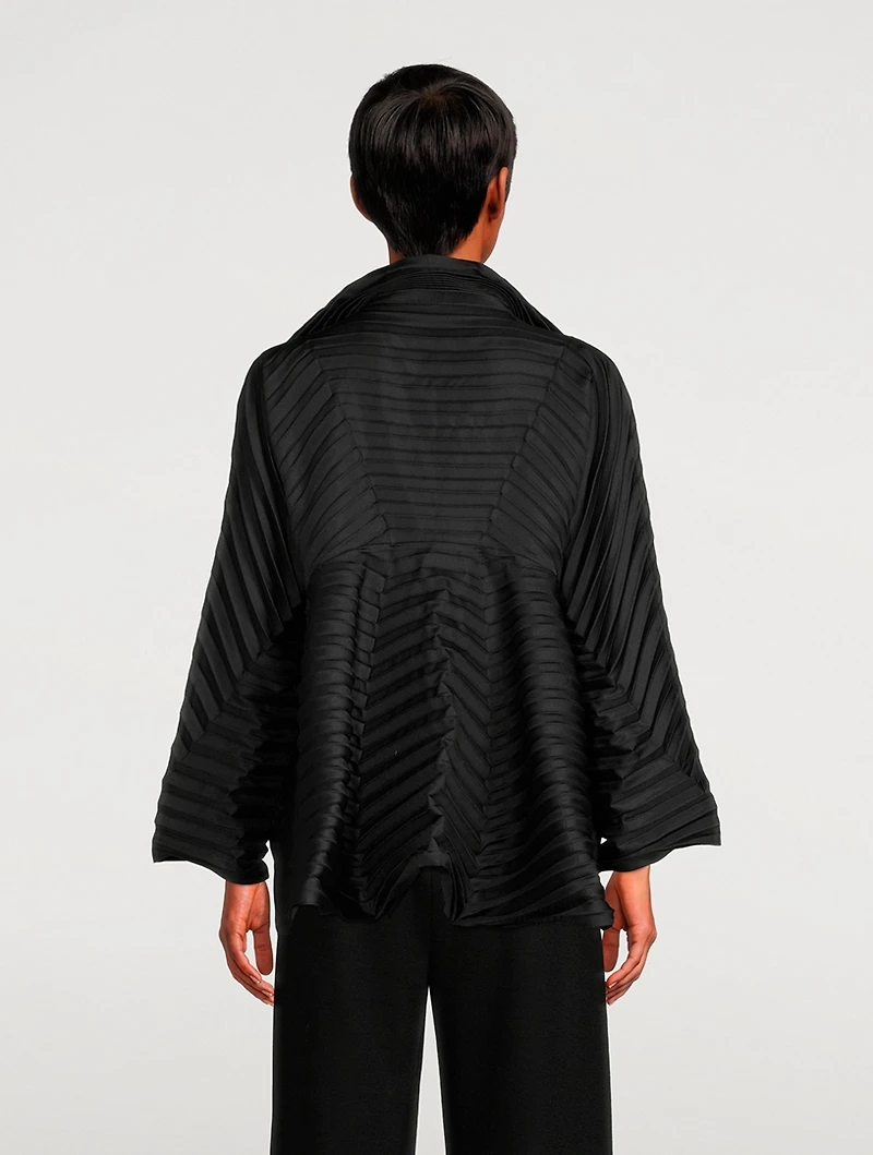 Shell Pleats Jacket