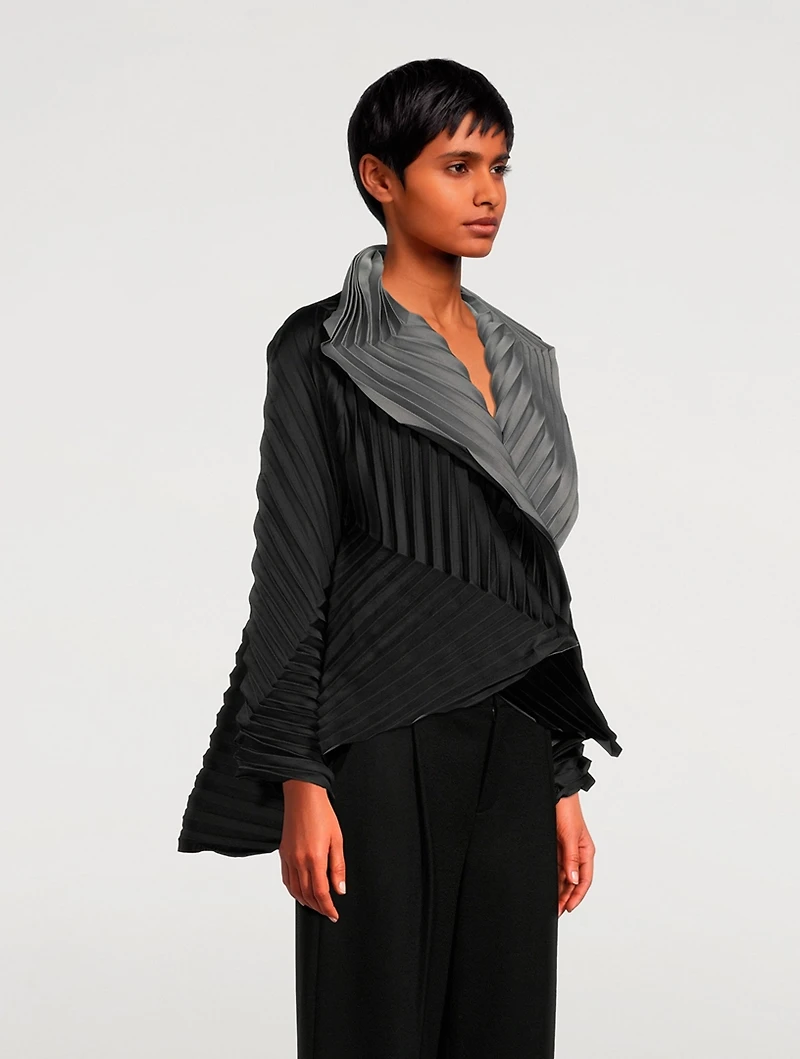 Shell Pleats Jacket