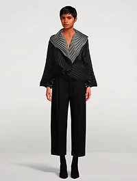 Shell Pleats Jacket