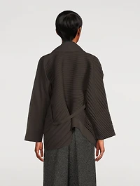 Slant Pleats Jacket