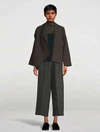 Slant Pleats Jacket