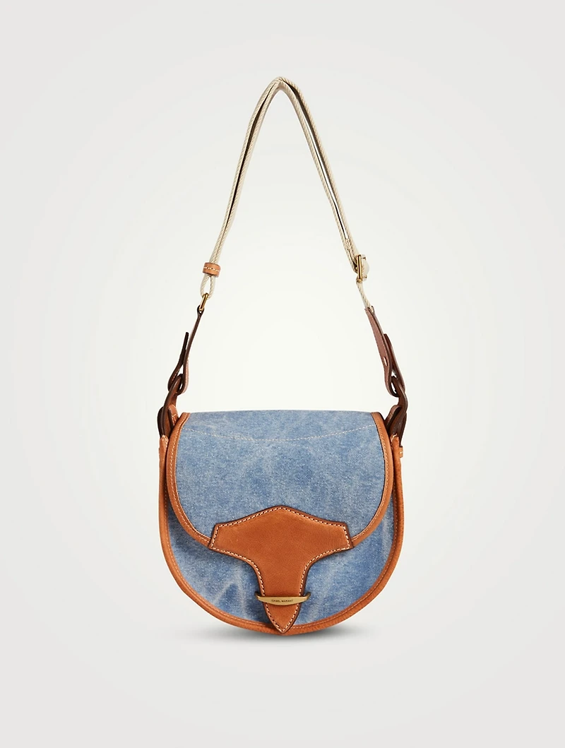Botsy Denim Saddle Bag