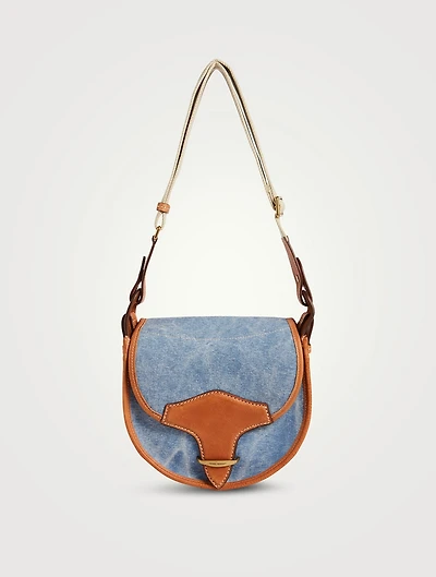 Botsy Denim Saddle Bag
