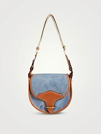 Botsy Denim Saddle Bag