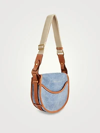 Botsy Denim Saddle Bag