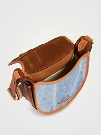 Botsy Denim Saddle Bag