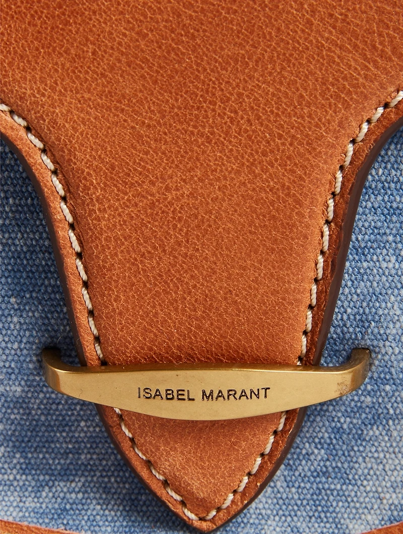 Botsy Denim Saddle Bag