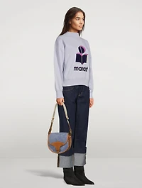 Botsy Denim Saddle Bag