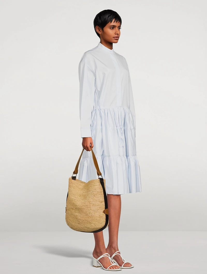 Bayia Straw Bucket Bag