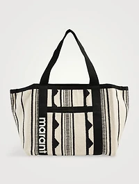 Darwen Jacquard Tote Bag With Logo