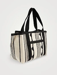Darwen Jacquard Tote Bag With Logo