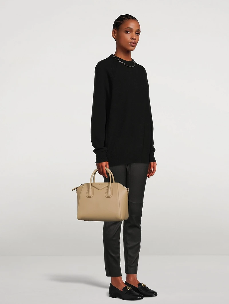 Small Antigona Leather Bag