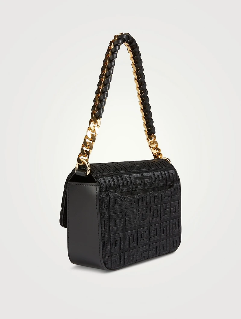 Small 4G Monogram Canvas Box Bag With Chain
