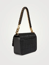 Small 4G Monogram Canvas Box Bag With Chain