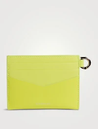 4G Neon Leather Card Holder
