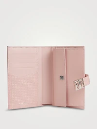 Medium 4G Embossed Leather Bifold Wallet