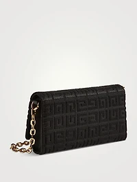 4G Monogram Leather Chain Wallet