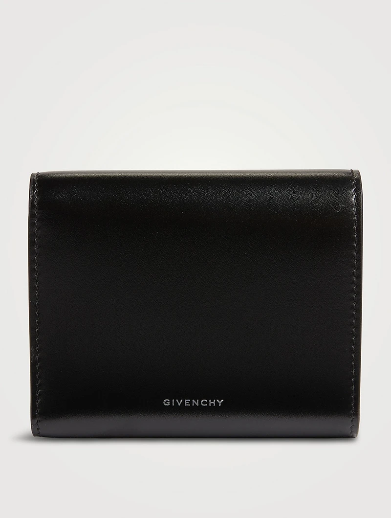 4G Leather Trifold Wallet