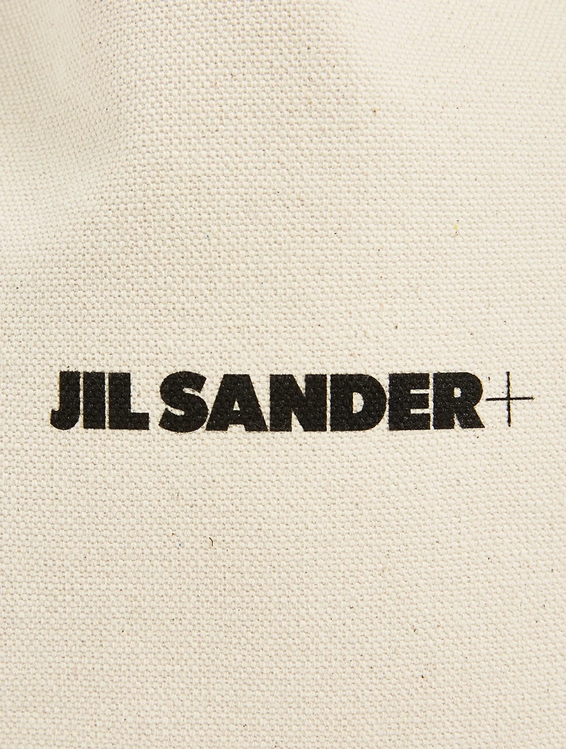 Drawstring Canvas Crossbody Pouch