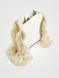 Small Tangle Tassel Leather Crossbody Bag