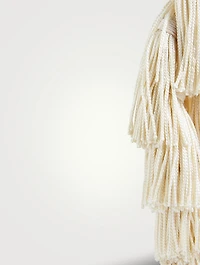 Small Tangle Tassel Leather Crossbody Bag