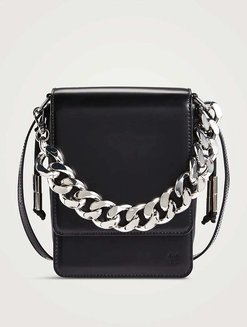 Cinch Leather Crossbody Bag