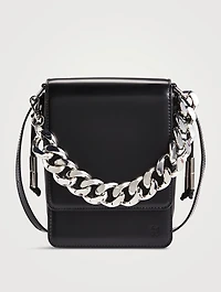 Cinch Leather Crossbody Bag