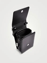Cinch Leather Crossbody Bag
