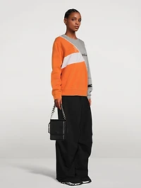 Cinch Leather Crossbody Bag