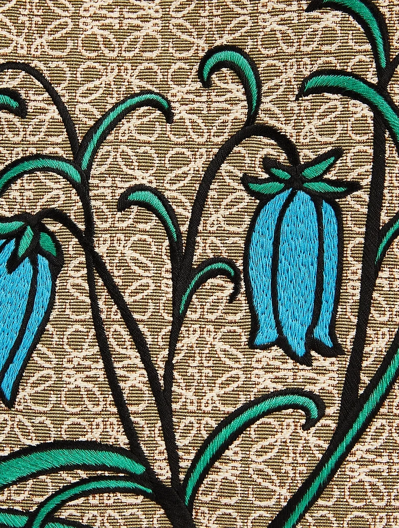Voysey Flamenco Herbarium Jacquard Clutch