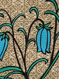 Voysey Flamenco Herbarium Jacquard Clutch
