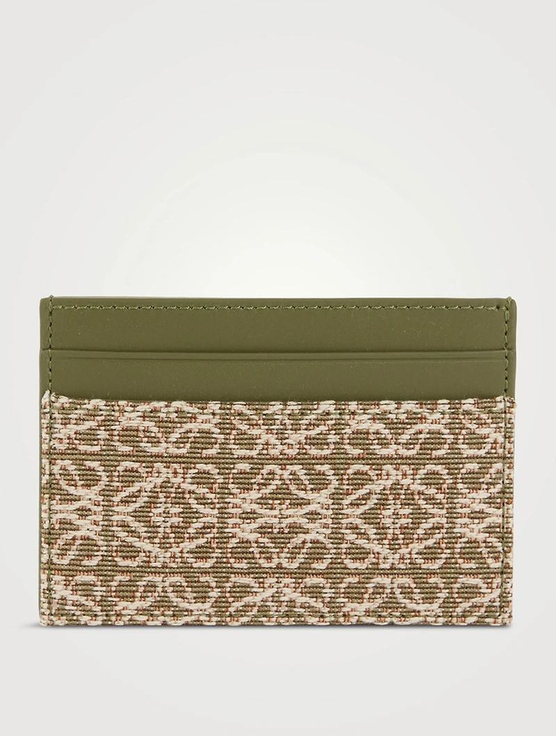 Anagram Leather Card Holder