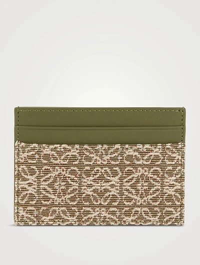 Anagram Leather Card Holder