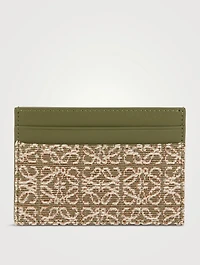 Anagram Leather Card Holder