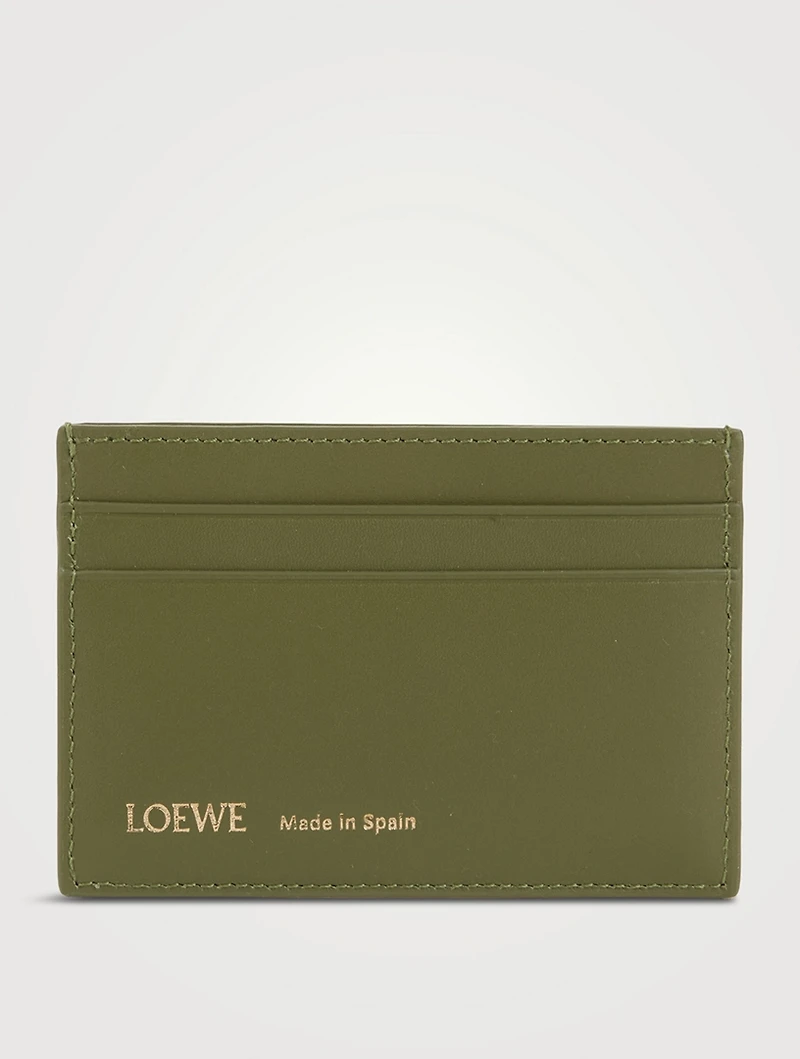 Anagram Leather Card Holder