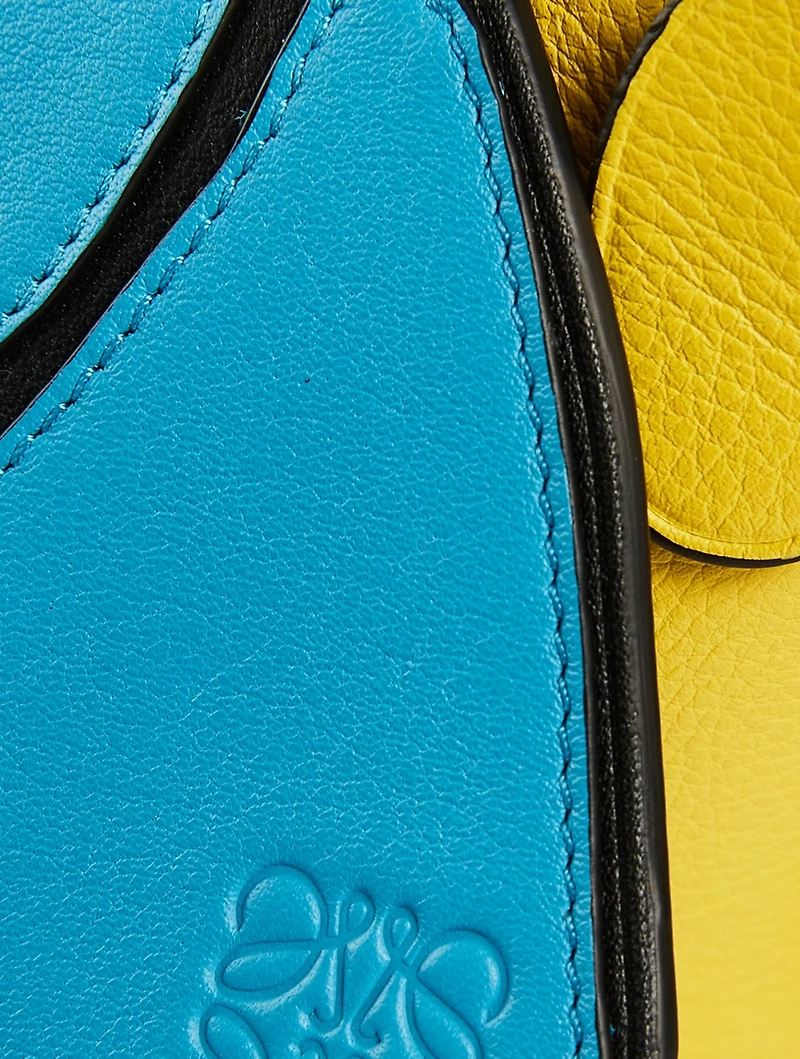 Voysey Elephant Wings Leather Crossbody Pouch