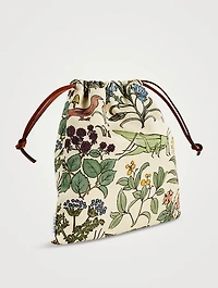 Voysey Herbarium Drawstring Pouch