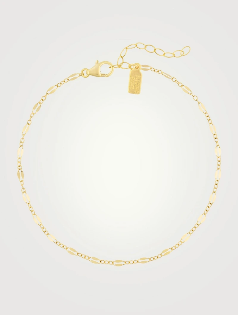 Sequin 14K Gold-Filled Anklet