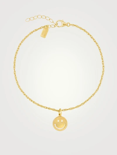 Happy 14K Gold-Filled Anklet