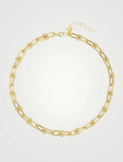 Gigi 14K Gold-Plated Choker