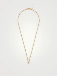 Chateau 14K Gold-Filled Necklace With Crystal