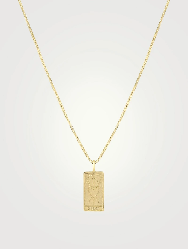 Heart Tarot 14K Gold-Filled Necklace