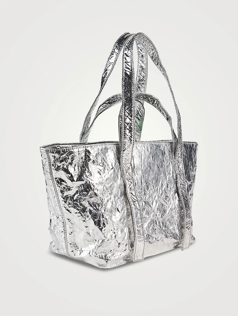 Small Commercial Metallic Tote Bag