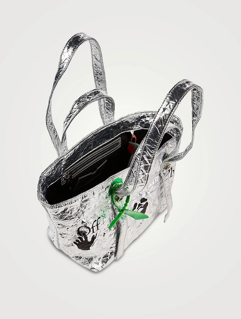 Small Commercial Metallic Tote Bag