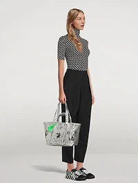 Small Commercial Metallic Tote Bag
